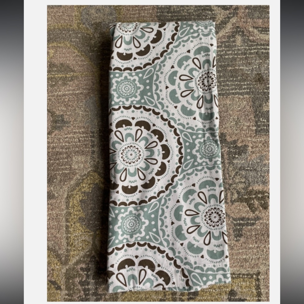 Threshold Large Medallion Design Bathroom Shower Curtain